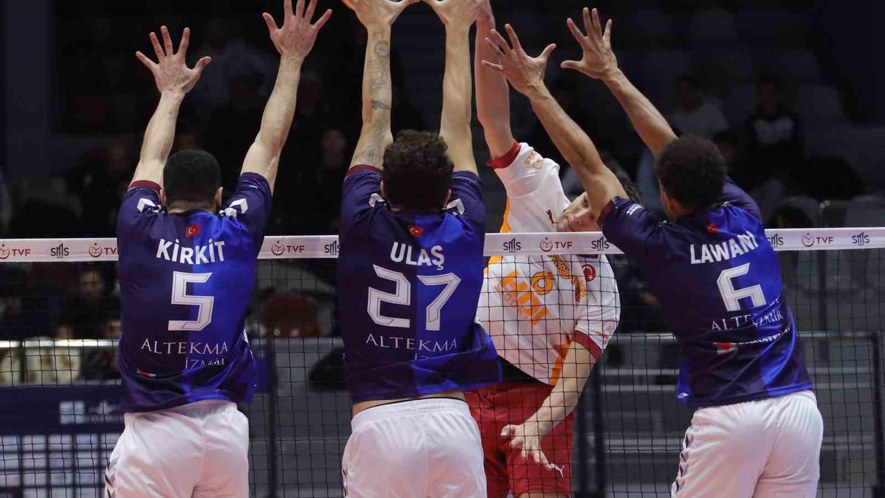 Efeler Ligi: Altekma: 1 -  Galatasaray: 3
