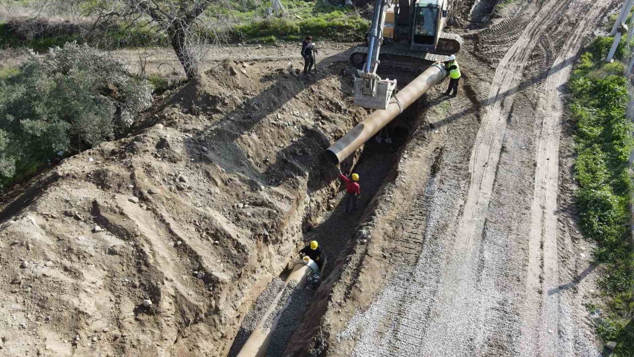 Bozdoğan’da 49 bin dekar tarım alanı sulanacak
