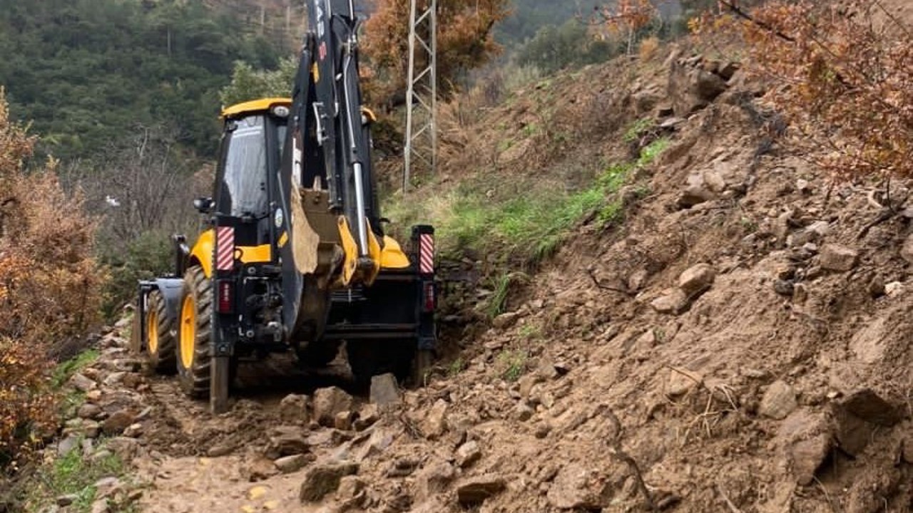 Bozdoğan’da yağış sonrası ekipler sahada
