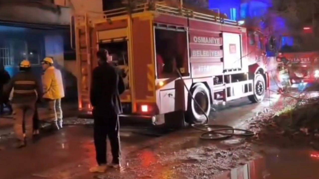 Osmaniye’de müstakil evde çıkan yangın söndürüldü
