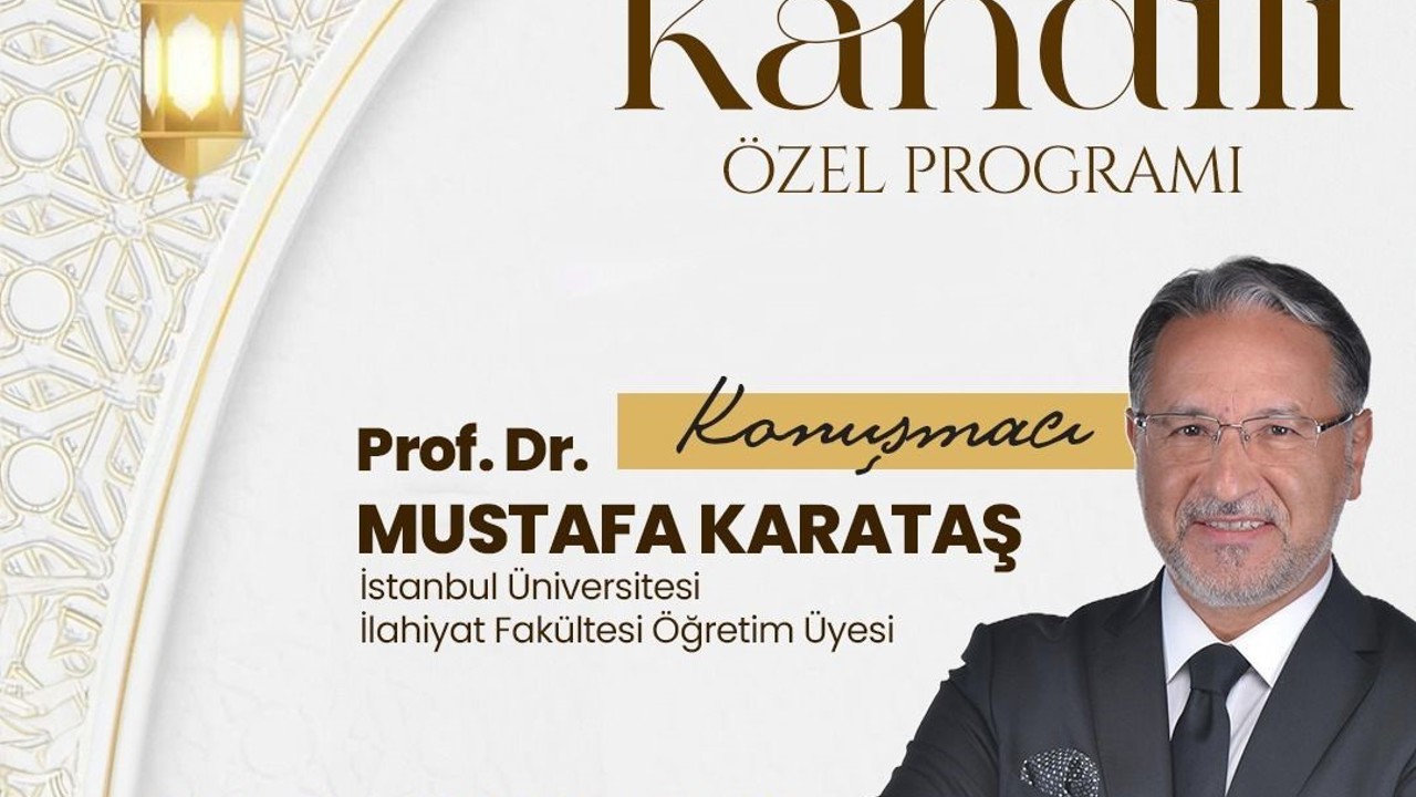 Battalgazi’de Miraç Kandili özel programı
