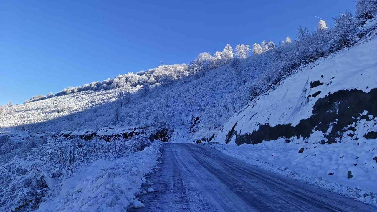 Ordu’nun 13 ilçesinde eğitime kar engeli
