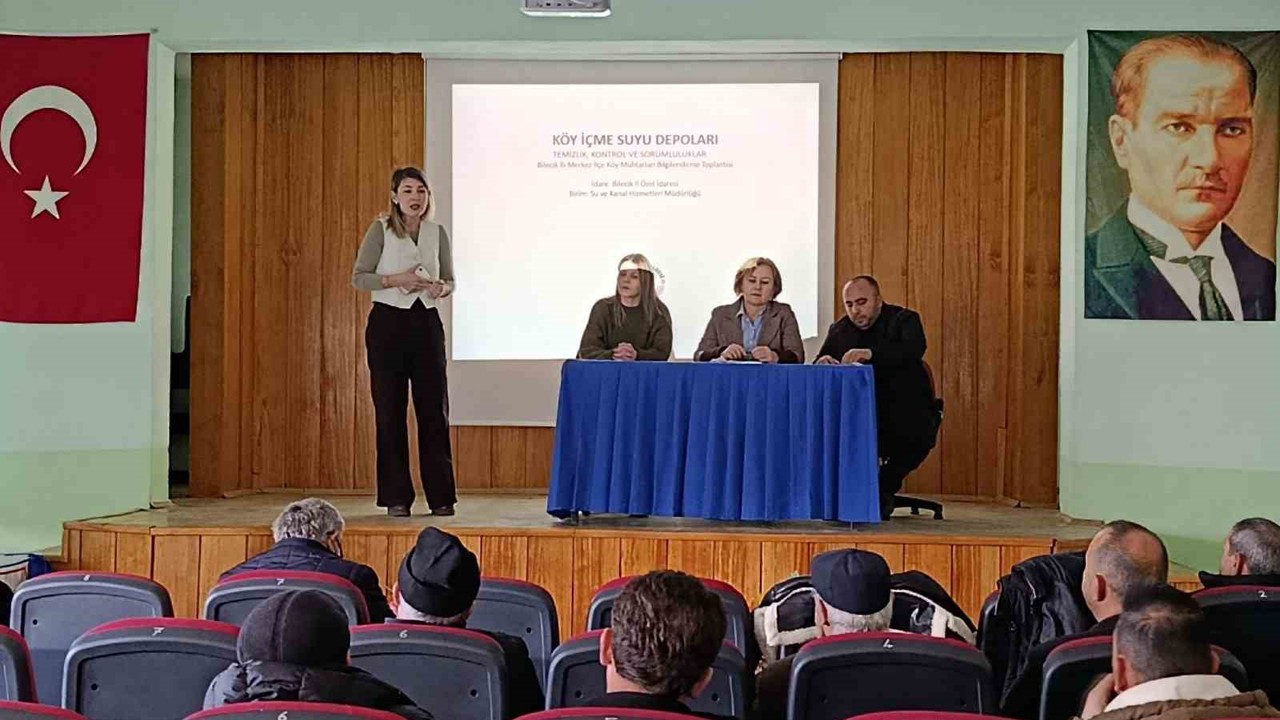 Köylerin su geleceği masaya yatırıldı
