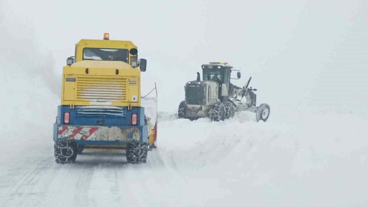 Amasya’da 62 köy yolu ulaşıma kapalı
