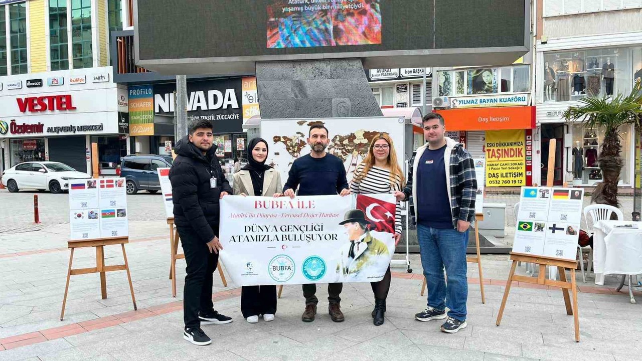 Burhaniye’de üniversitelilerden anlamlı bir proje
