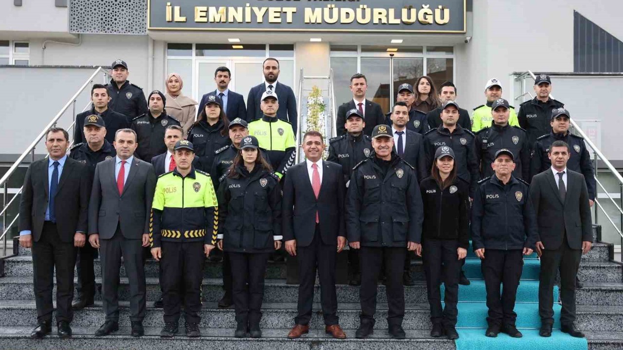 Düzce Valisi Aslan’dan veda ziyaretleri
