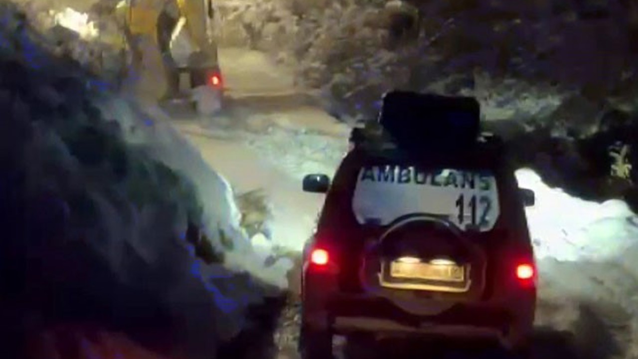 Hastalara ulaşmak için ekiplerin zorlu mücadelesi
