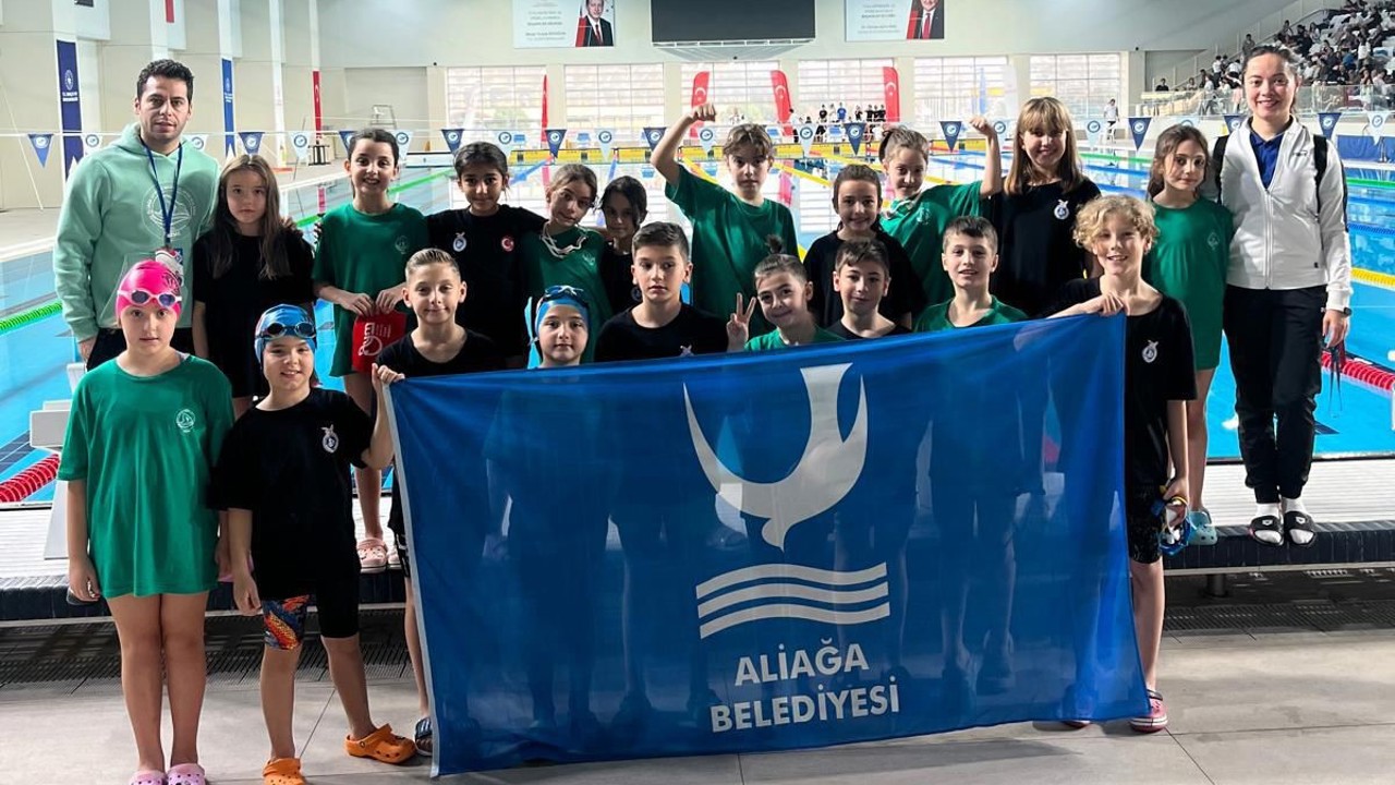 AGM Spor Kulübü Yüzme Şenliklerinde parladı
