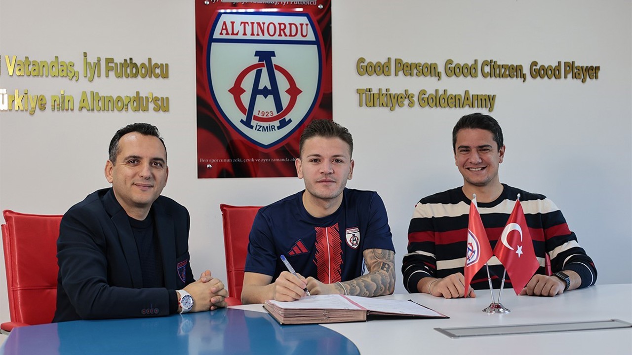 Altınordu’dan orta sahaya takviye
