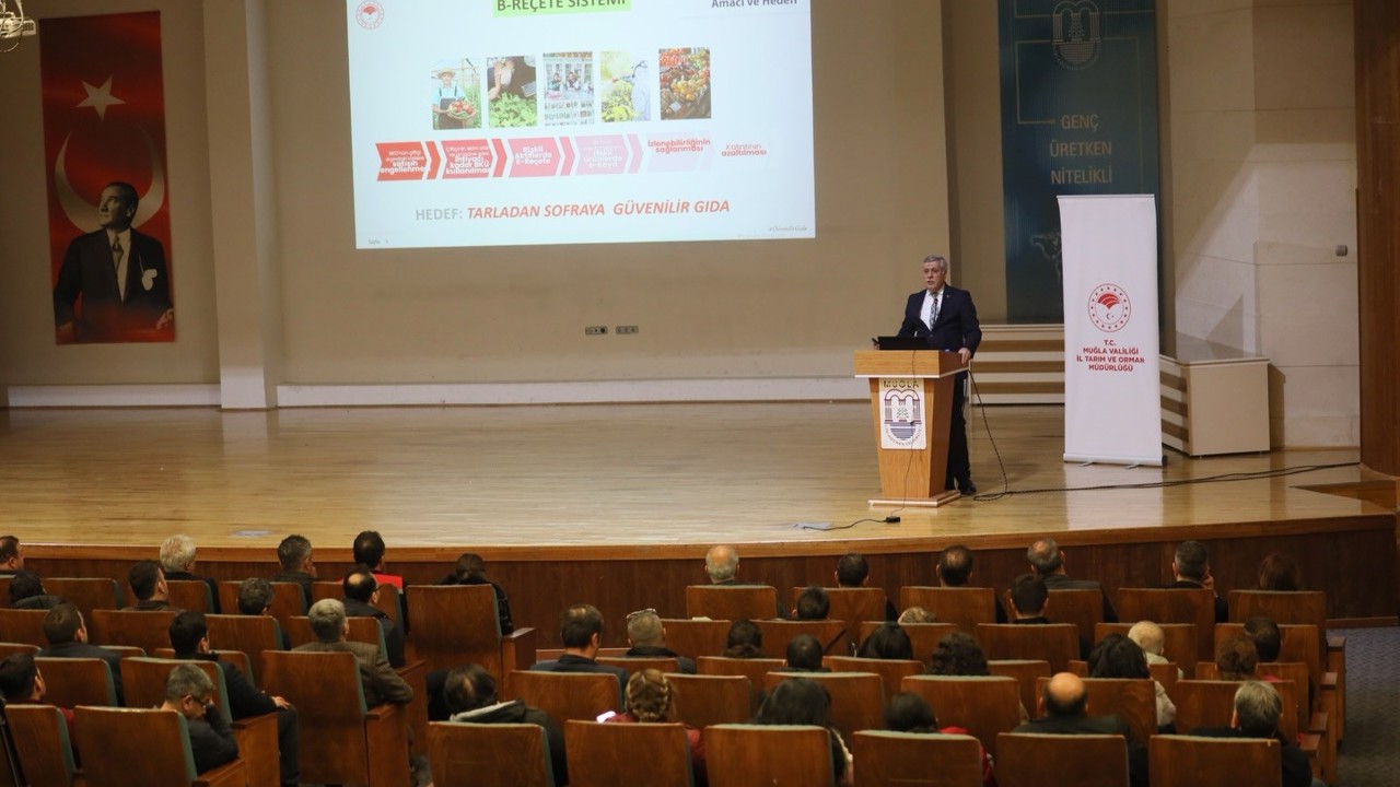Muğla’da tarımda dijital devrim B-REÇETE sistemi tanıtıldı
