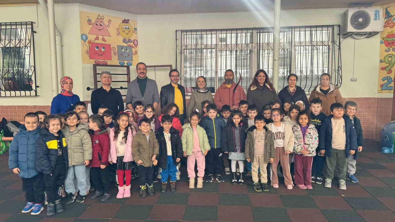 Anaokulu öğrencileri okçuluk kültürünü öğrendi
