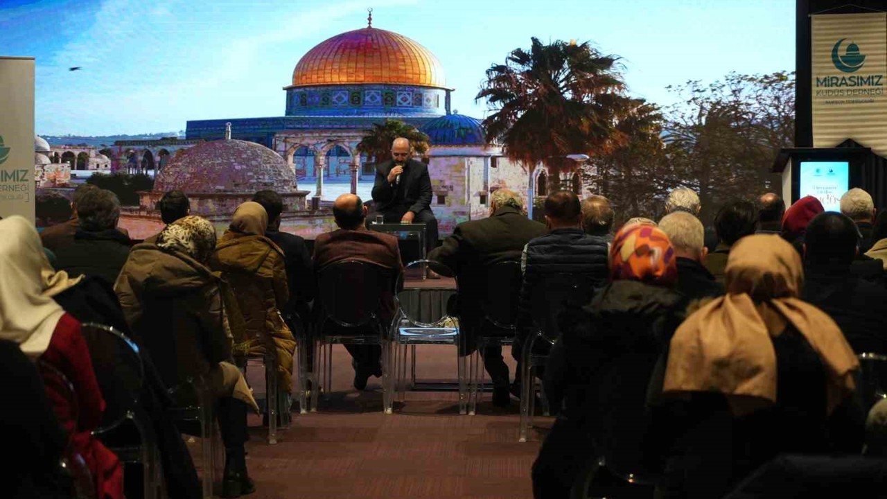 Samsun’da "Direnişten Dirilişe Kudüs Gecesi"
