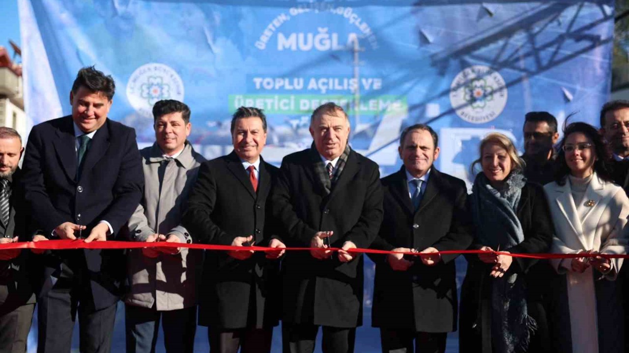 Başkan Aras: "Üreten Muğla için çalışıyoruz"
