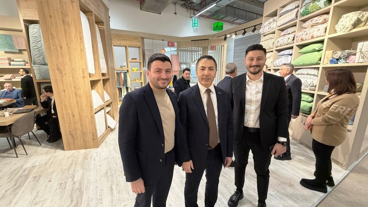 DTO Başkanı Erdoğan, 2026 Heimtextil Fuarında Denizlili firmaları yalnız bırakmadı
