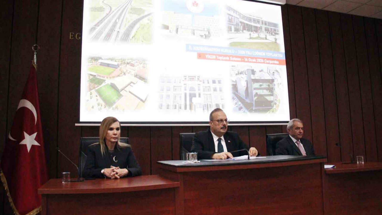 Aydın’da 2026 yılının ilk İl Koordinasyon Kurulu toplantısı yapıldı
