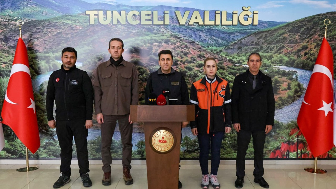Tunceli’de 65 yılın yağış rekoru kırıldı
