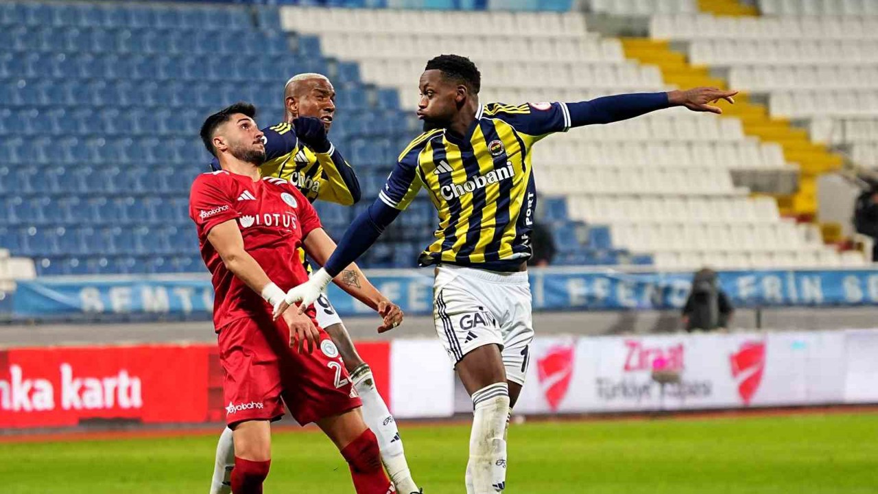 Ziraat Türkiye Kupası: Beyoğlu Yeni Çarşı: 0 - Fenerbahçe: 1 (Maç sonucu)
