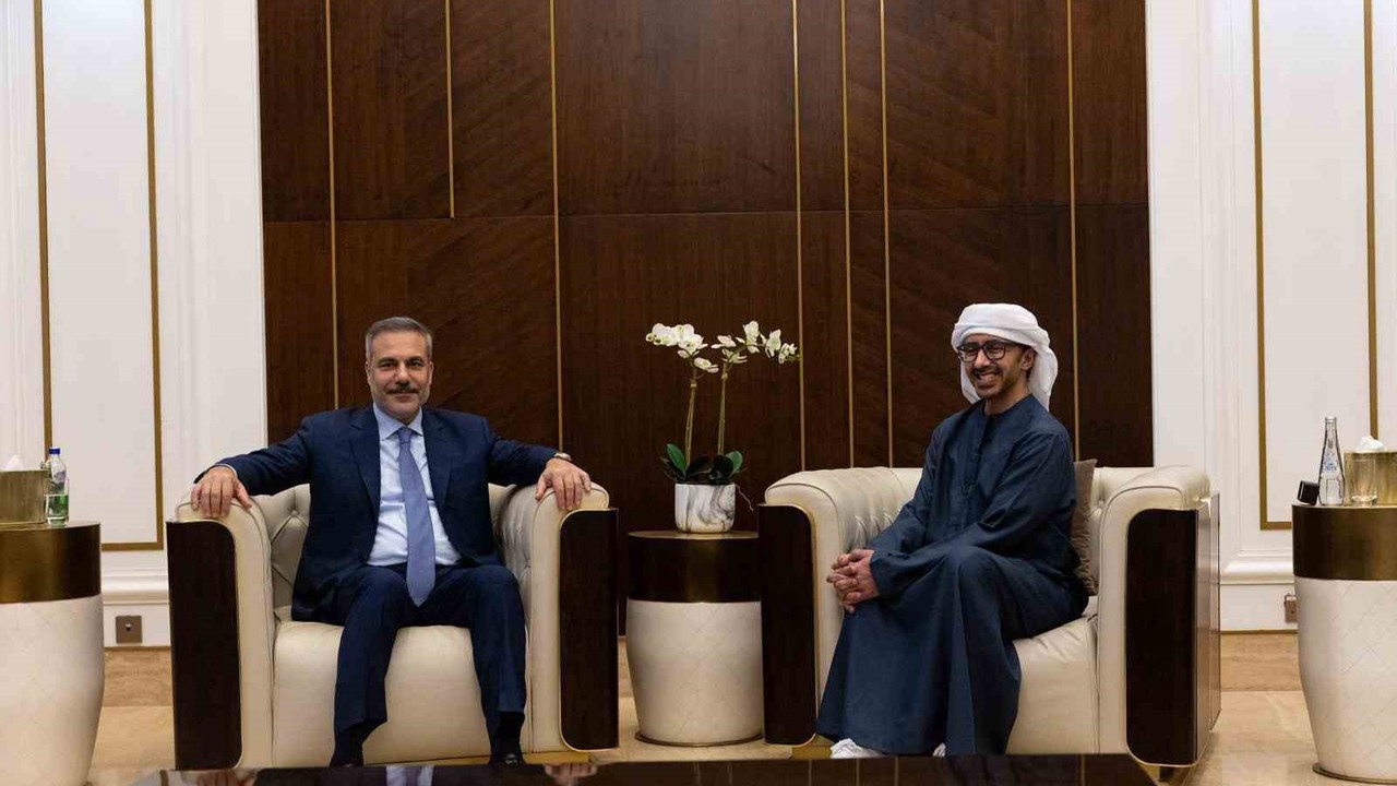 Dışişleri Bakanı Fidan, BAE’li mevkidaşı Al Nahyan ile görüştü
