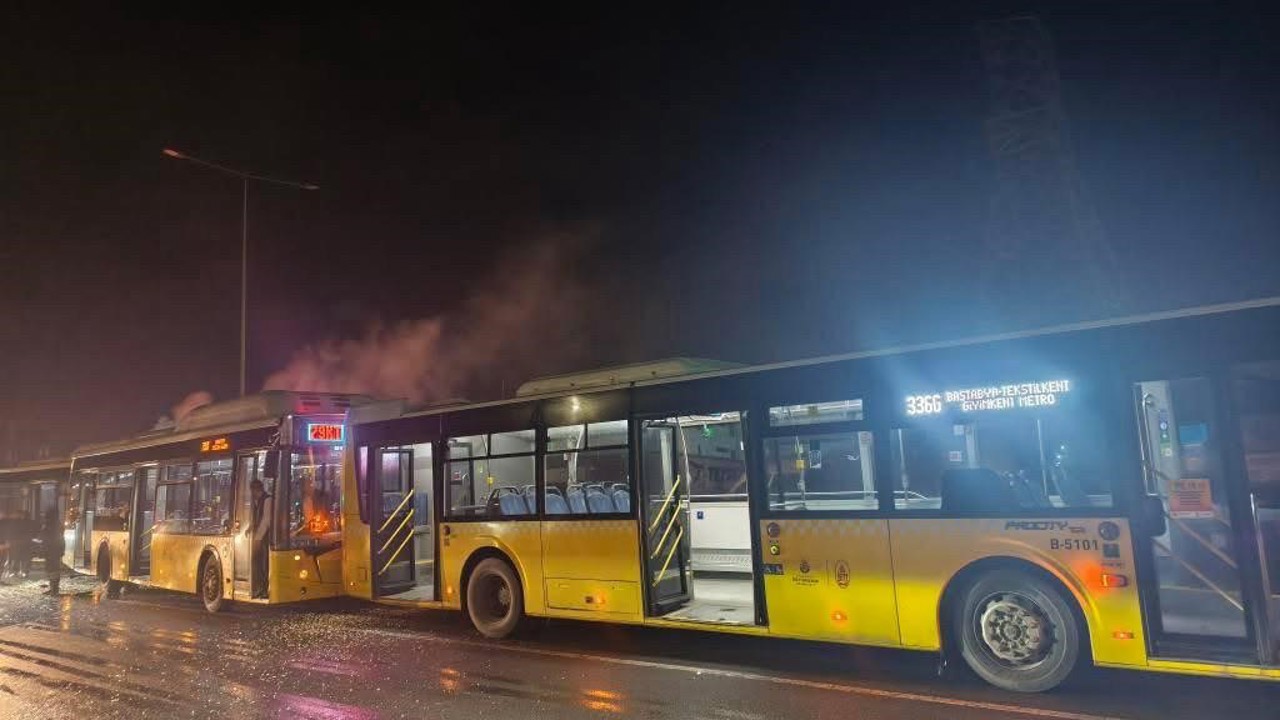 Başakşehir’de 3 İETT otobüsü kazaya karıştı: Yaralılar var
