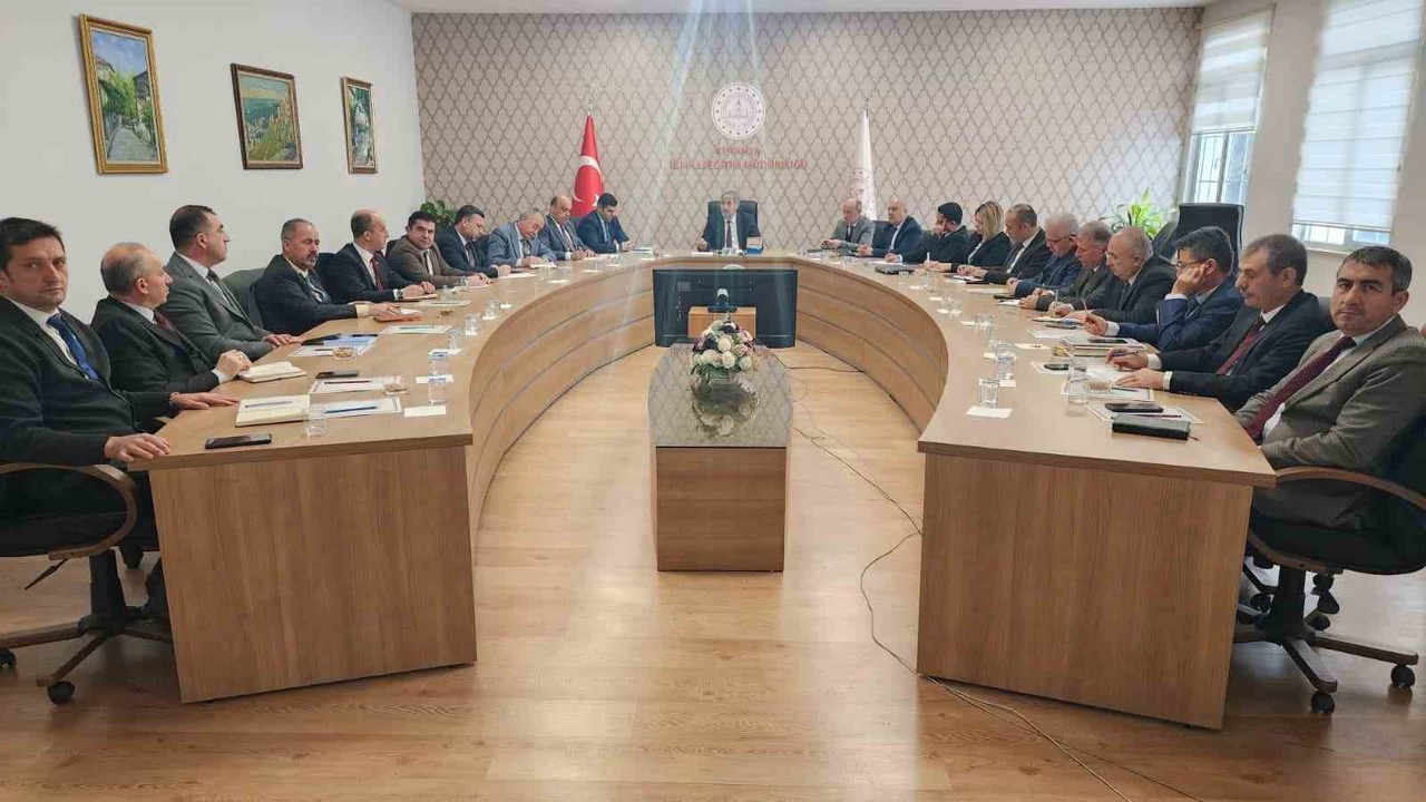 Kütahya’da ilçe milli eğitim müdürleri toplantısı yapıldı

