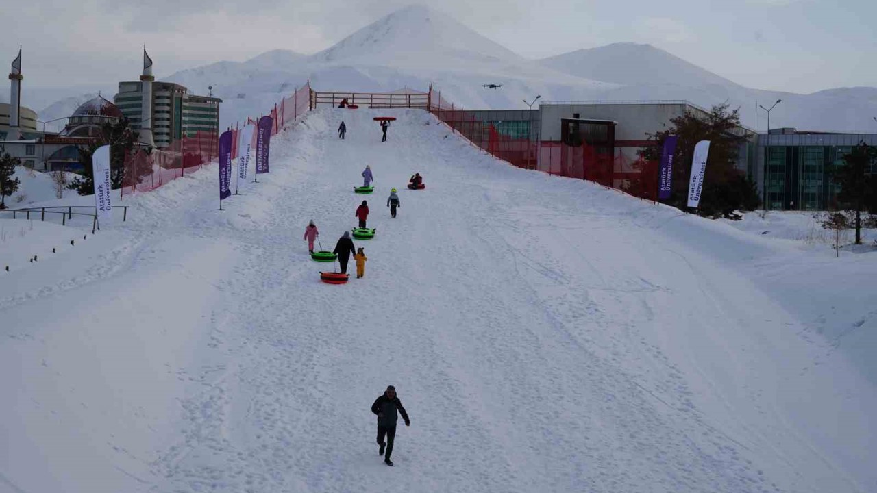 Kampüste kış keyfi başlıyor
