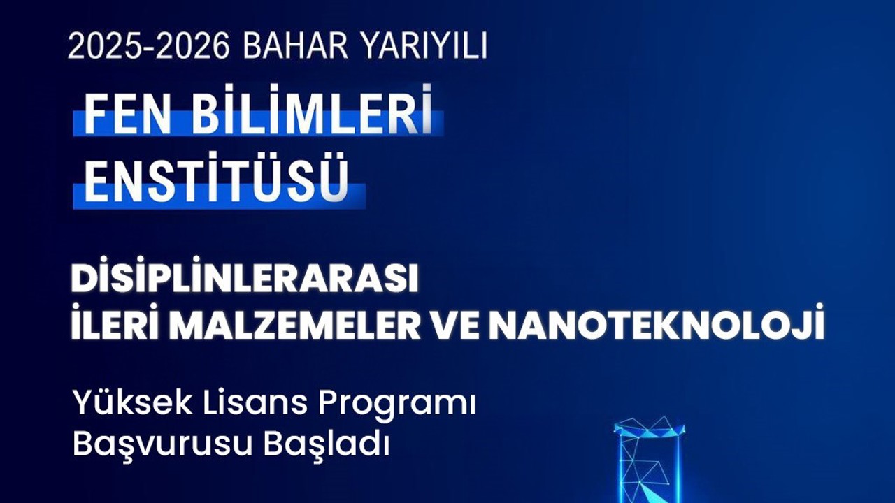 NÖHÜ Disiplinlerarası İleri Malzeme ve Nanoteknoloji Yüksek Lisans Programı açıldı
