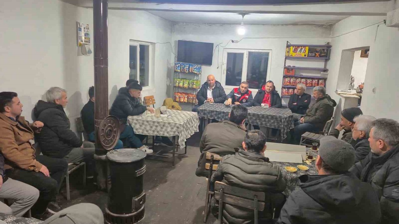 Dinar’da çiftçilere kooperatifçilik anlatıldı
