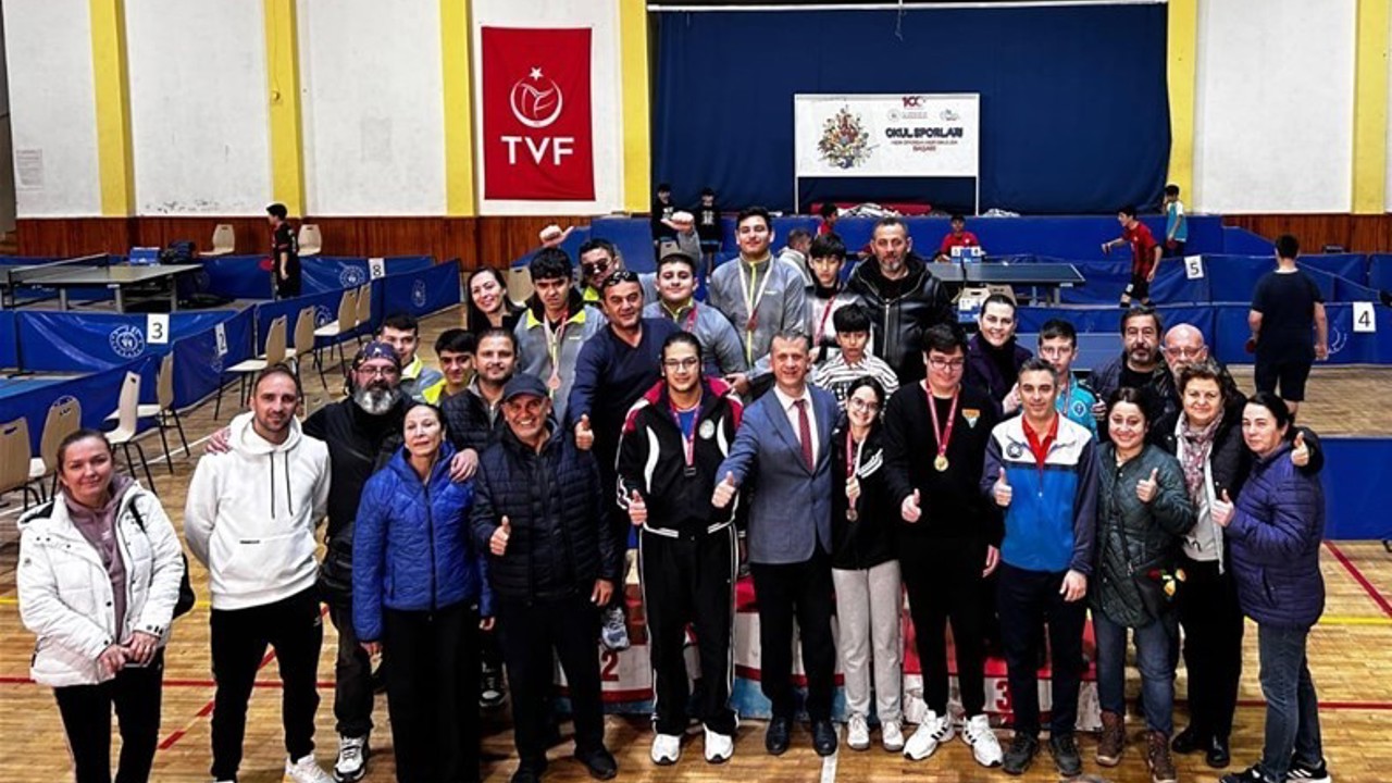Özel sporcular masa tenisinde Aydın il birinciliği için mücadele etti
