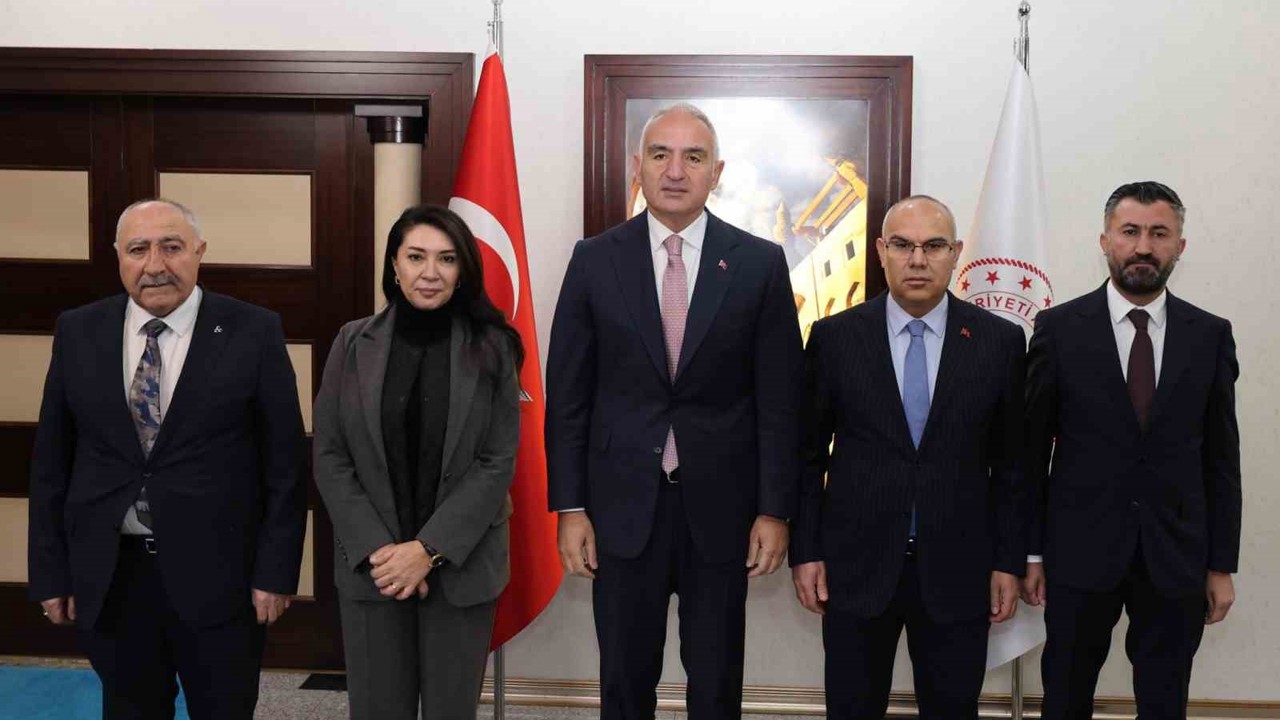 Kültür ve Turizm Bakanı Ersoy, Ağrı’da
