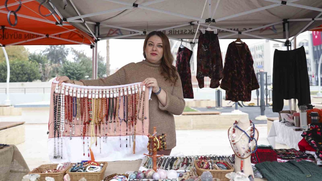 Mersin’de kadın emeği Kent Meydanında değer buluyor
