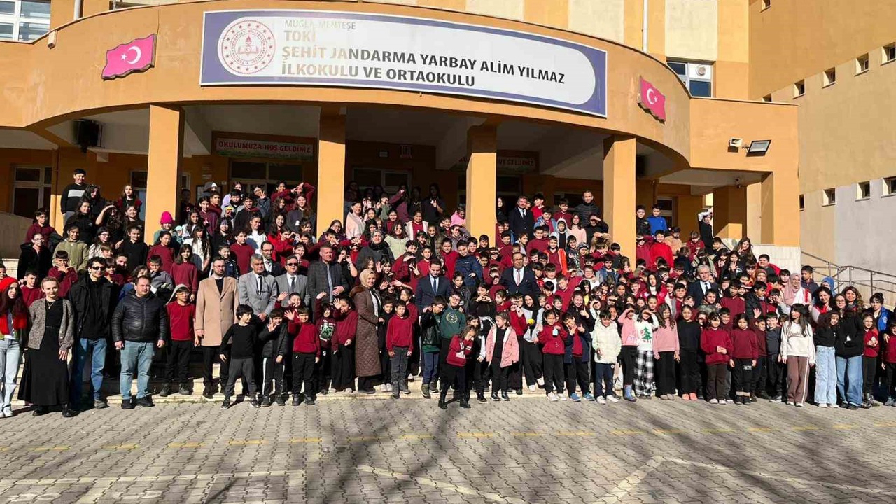 Menteşe’de karne öncesi şenlik
