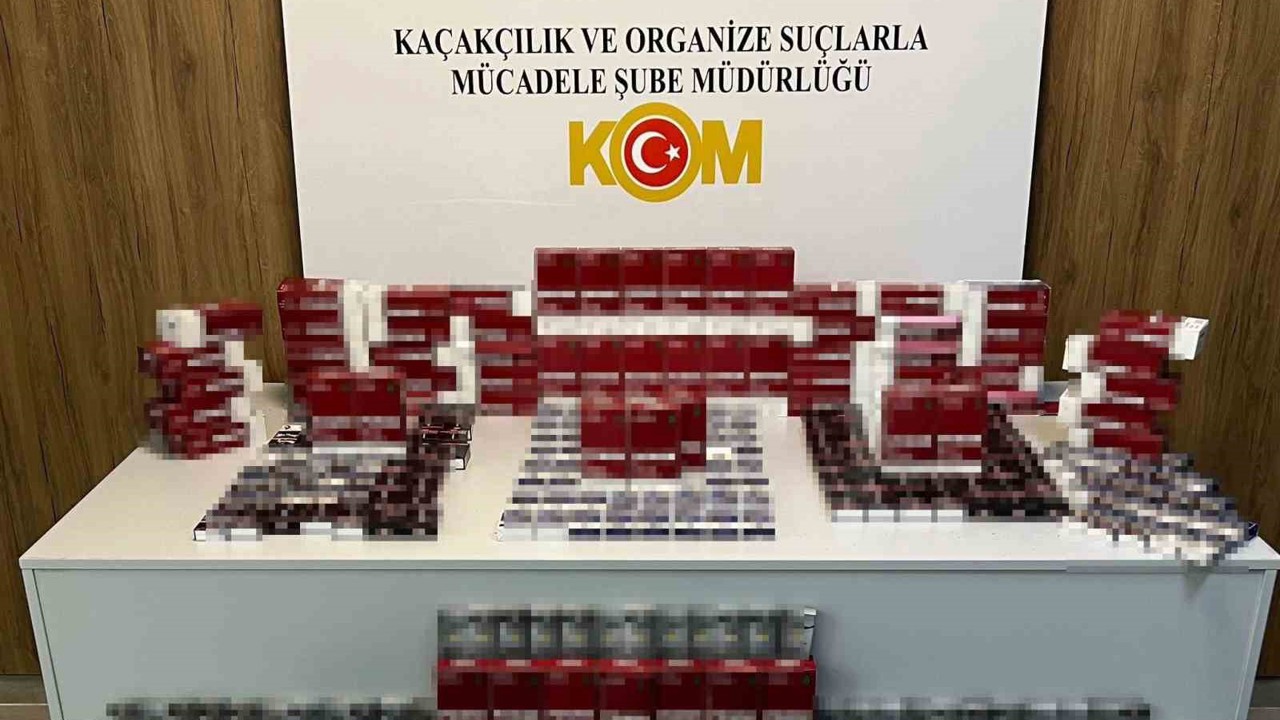 Samsun’da kaçak sigara operasyonu: 23 bin 160 makaron ele geçirildi
