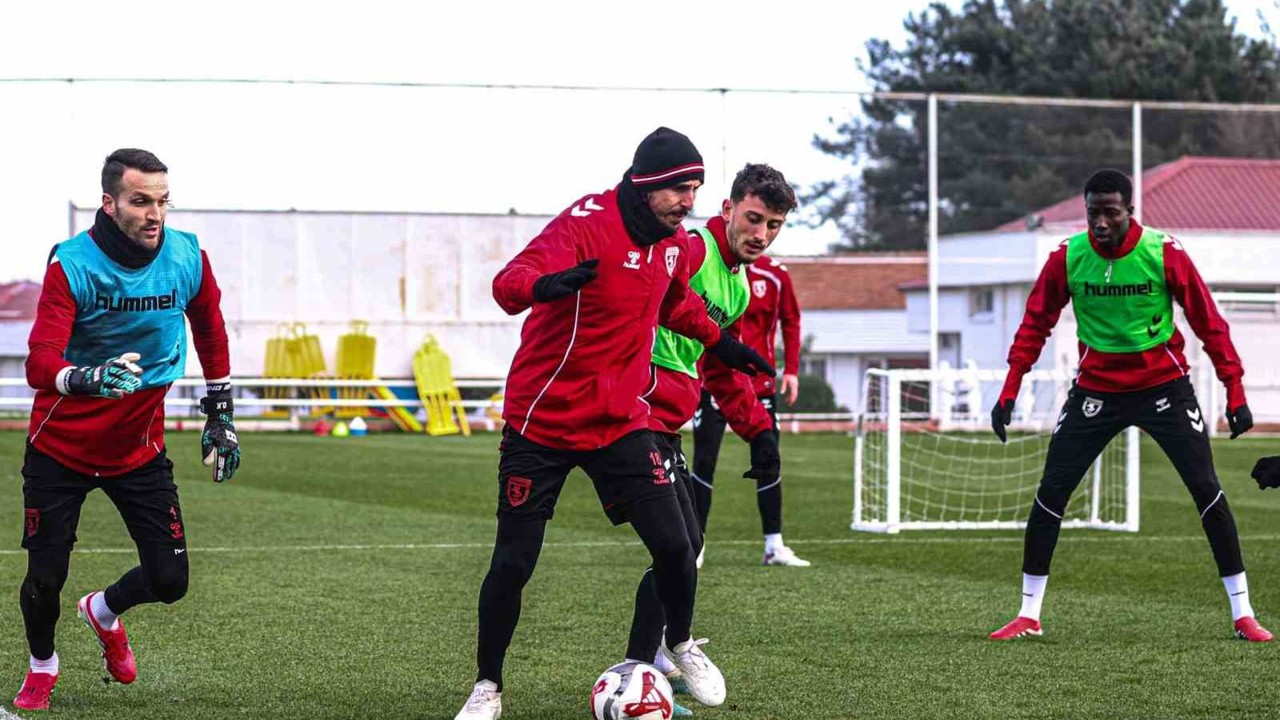 Samsunspor’da, Gençlerbirliği maçının hazırlıkları başladı
