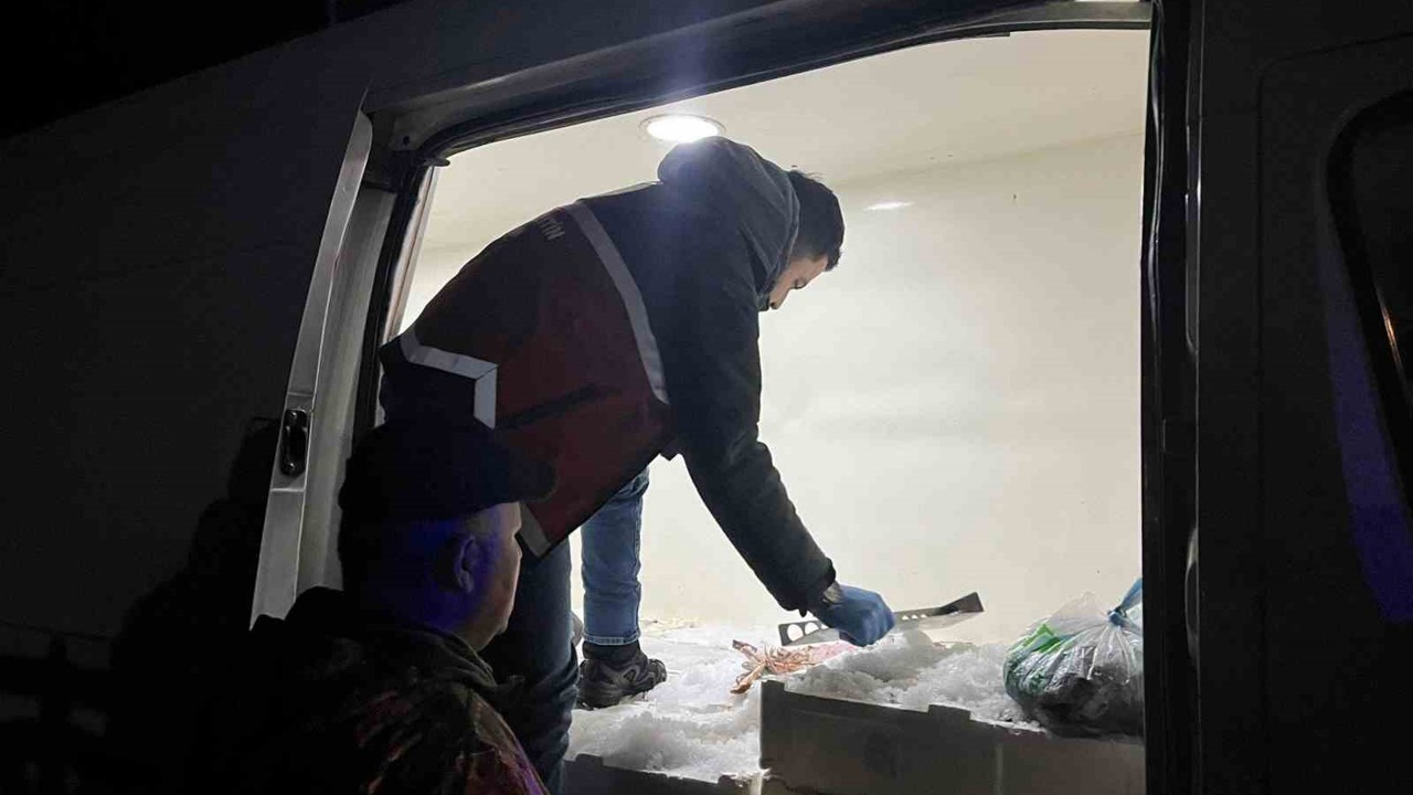 Kastamonu’da usulsüz avlanan 1 ton 335 kilogram balığa el konuldu
