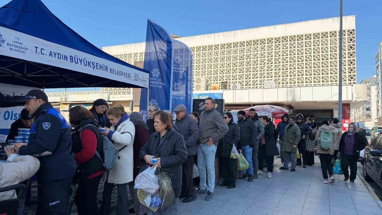 Aydın Büyükşehir Belediyesi’nden Miraç Kandili hayrı
