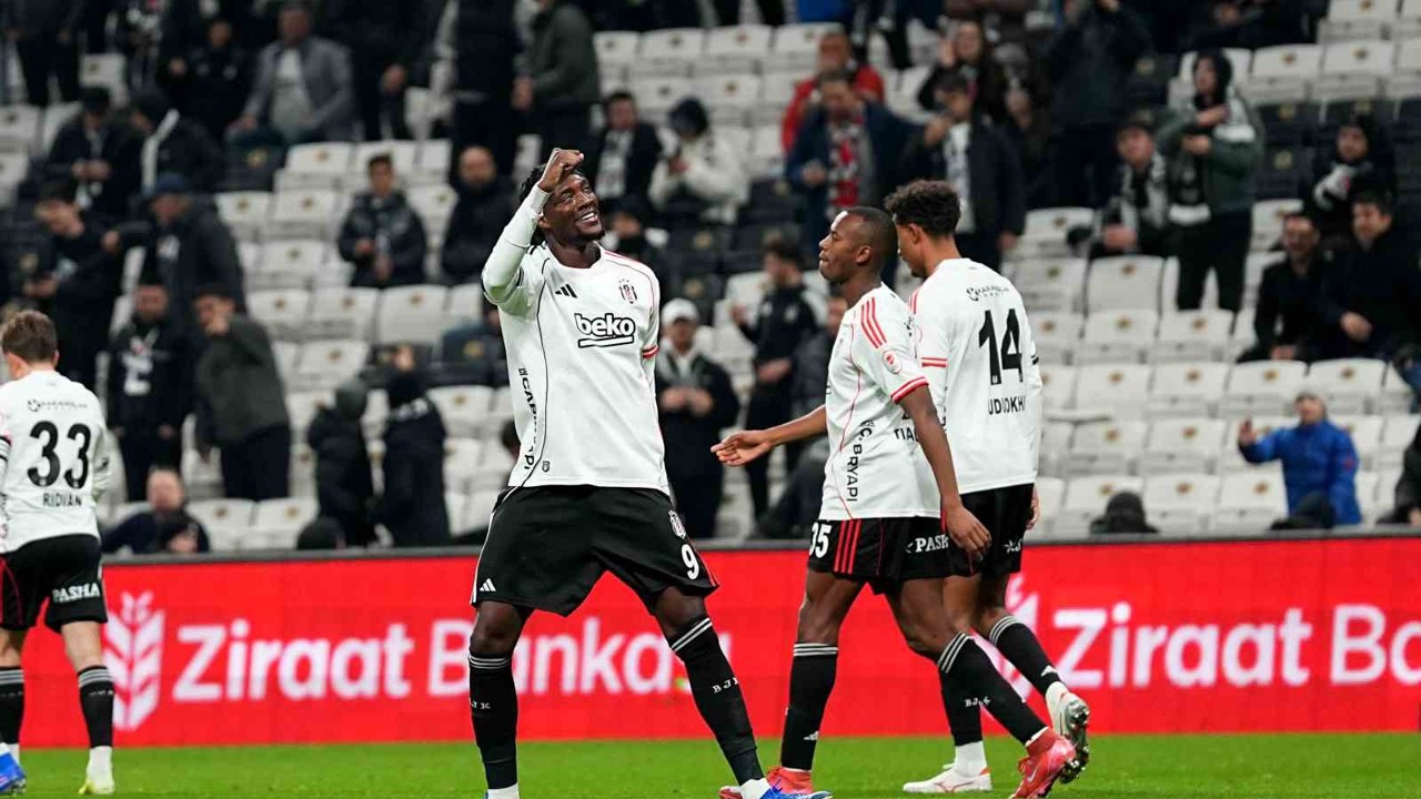 Ziraat Türkiye Kupası: Beşiktaş: 1 - Ankara Keçiörengücü: 0 (İlk yarı)
