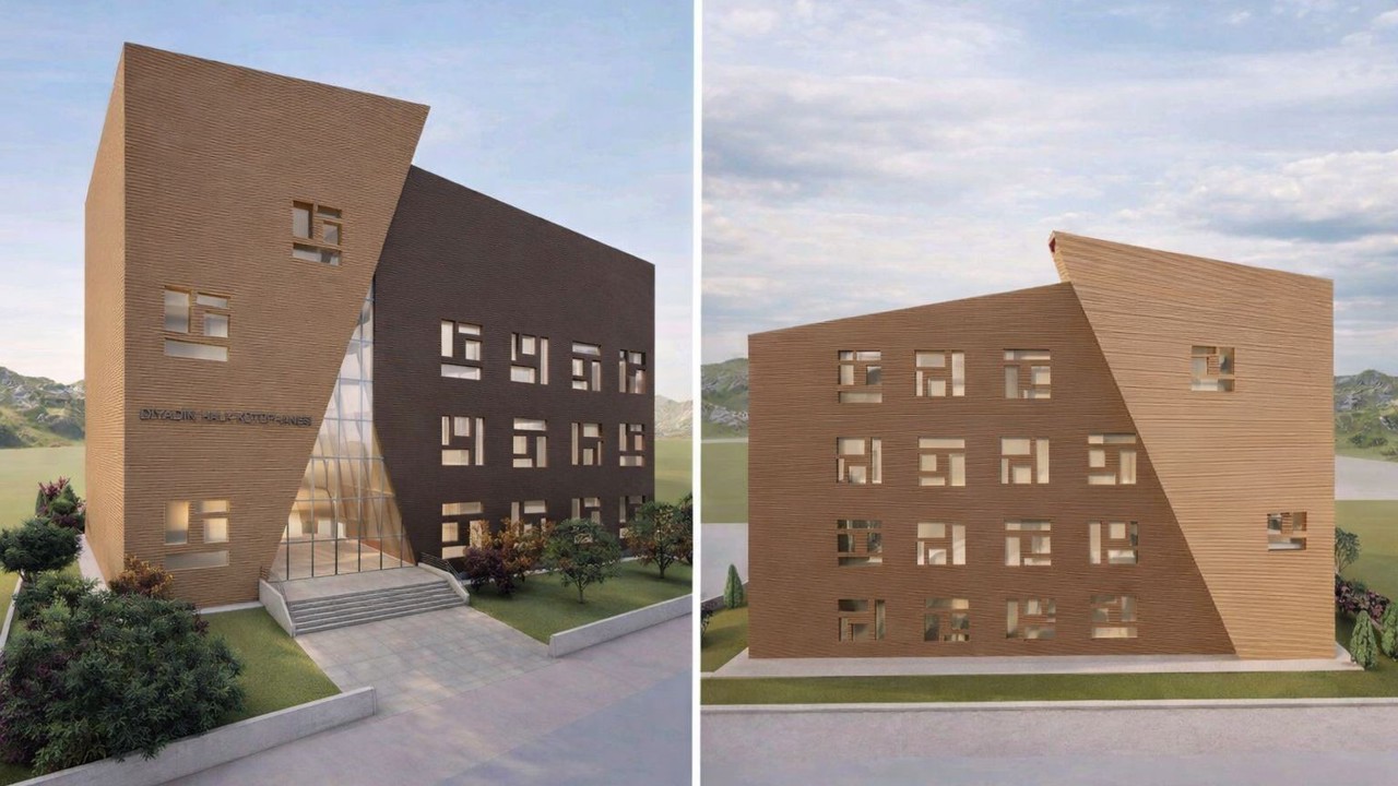 Diyadin’e modern kütüphane kazandırılıyor
