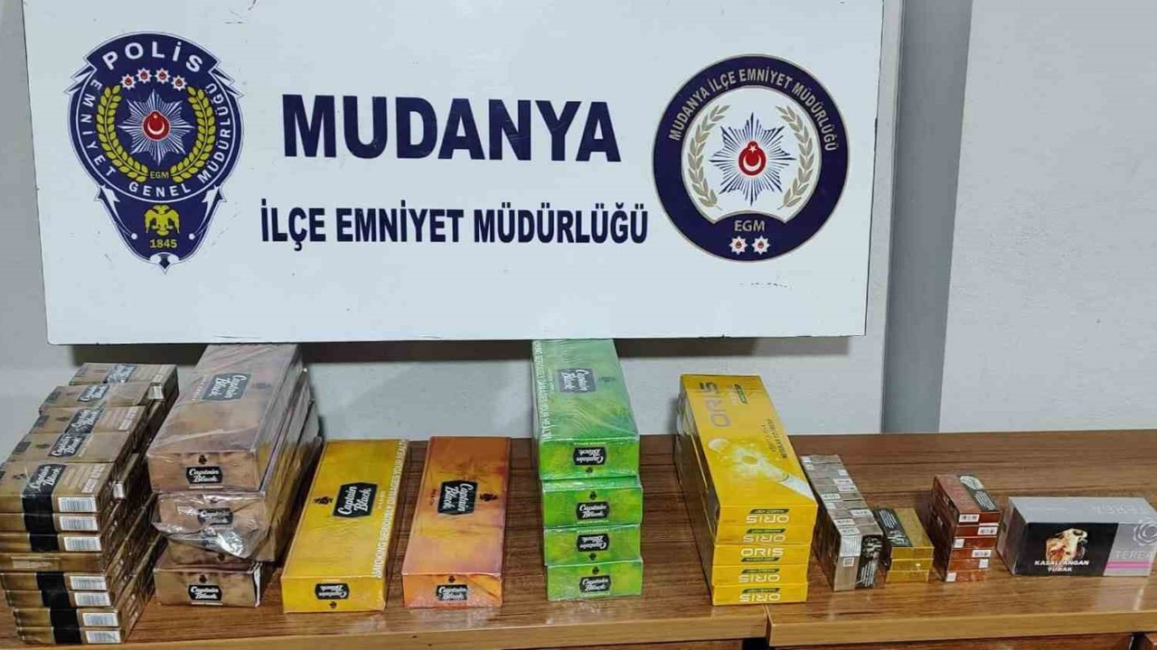 Bursa’da kaçak sigara operasyonu
