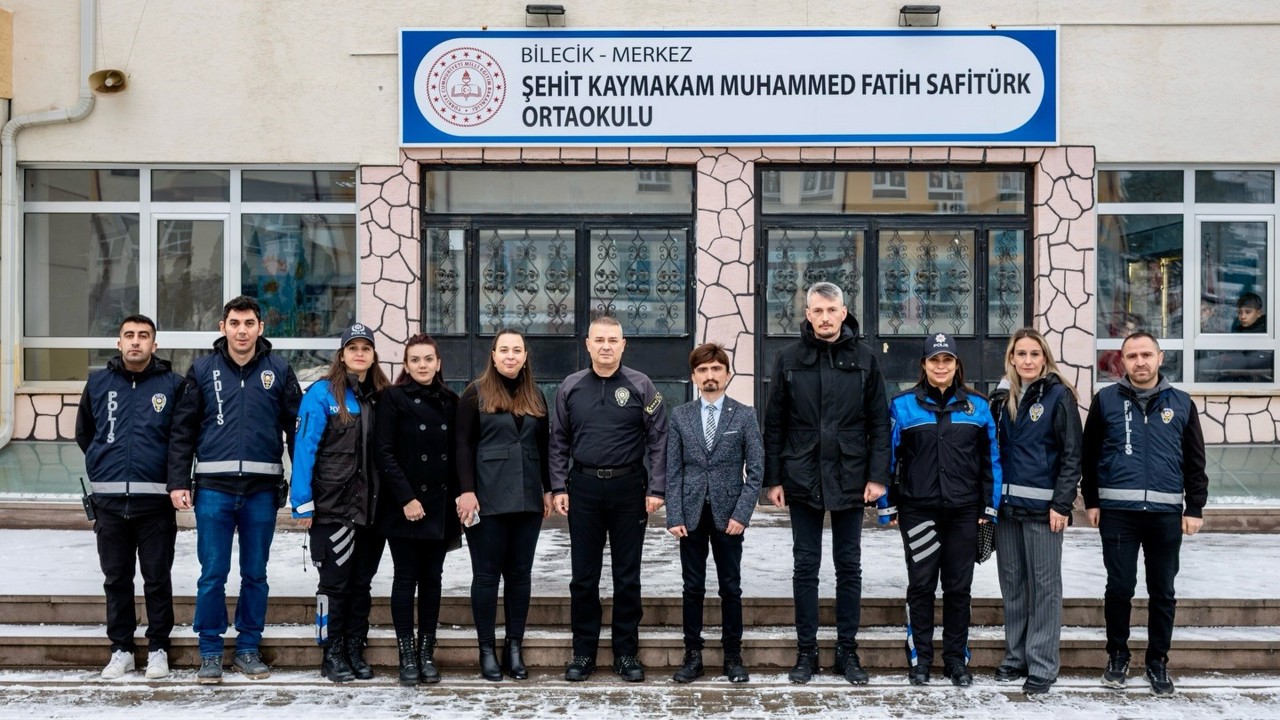 Bilecik’te emniyetten okul güvenliği buluşması
