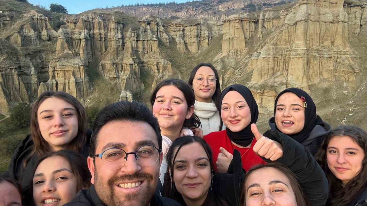 Pazarlar Spor Liseli 20 gencin 12 saatlik keşif mesaisi
