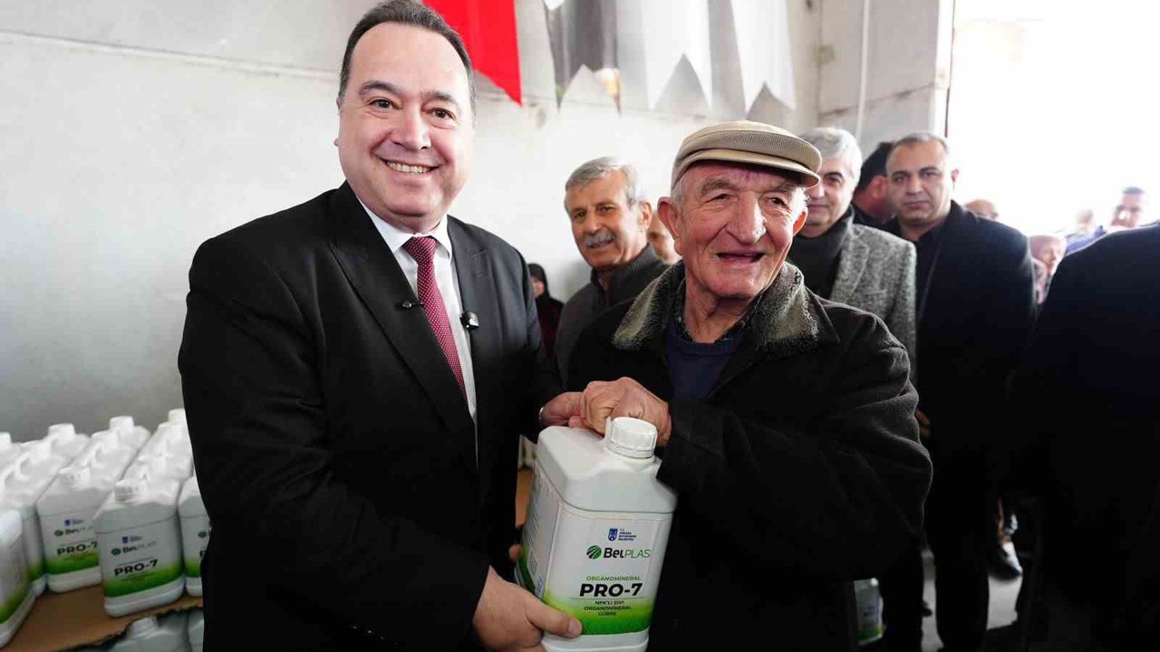 Don zararına karşı Manisa Büyükşehir’den üreticiye destek
