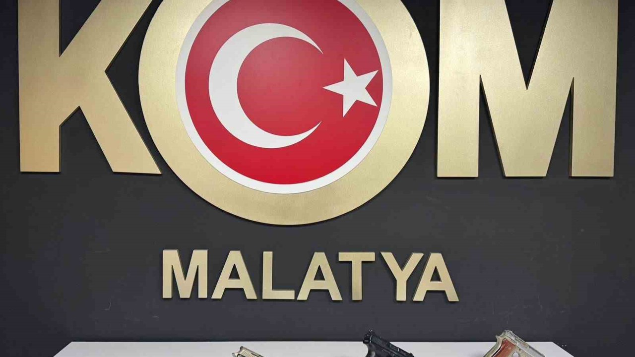 Malatya’da ruhsatsız silah operasyonu
