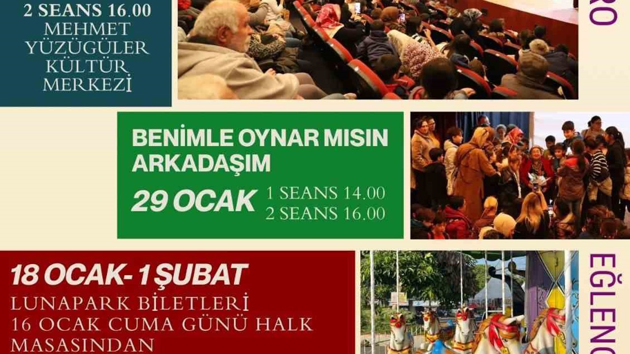 Nazilli Belediyesi’nden çocuklara yarıyıl tatili hediyesi
