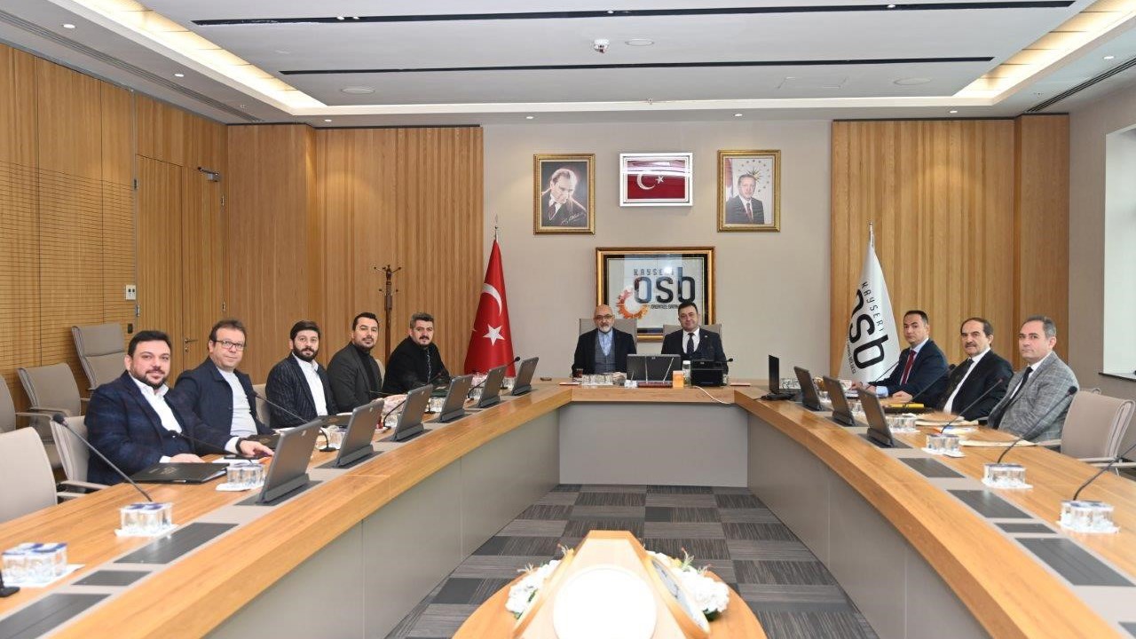 Kayseri OSB Yönetim Kurulu toplantısı yapıldı
