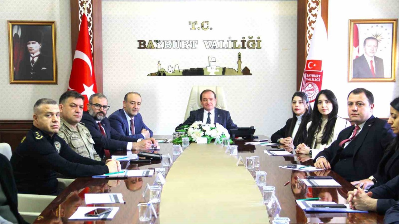 Bayburt’ta çocukların korunmasına yönelik yapılan çalışmalar değerlendirildi
