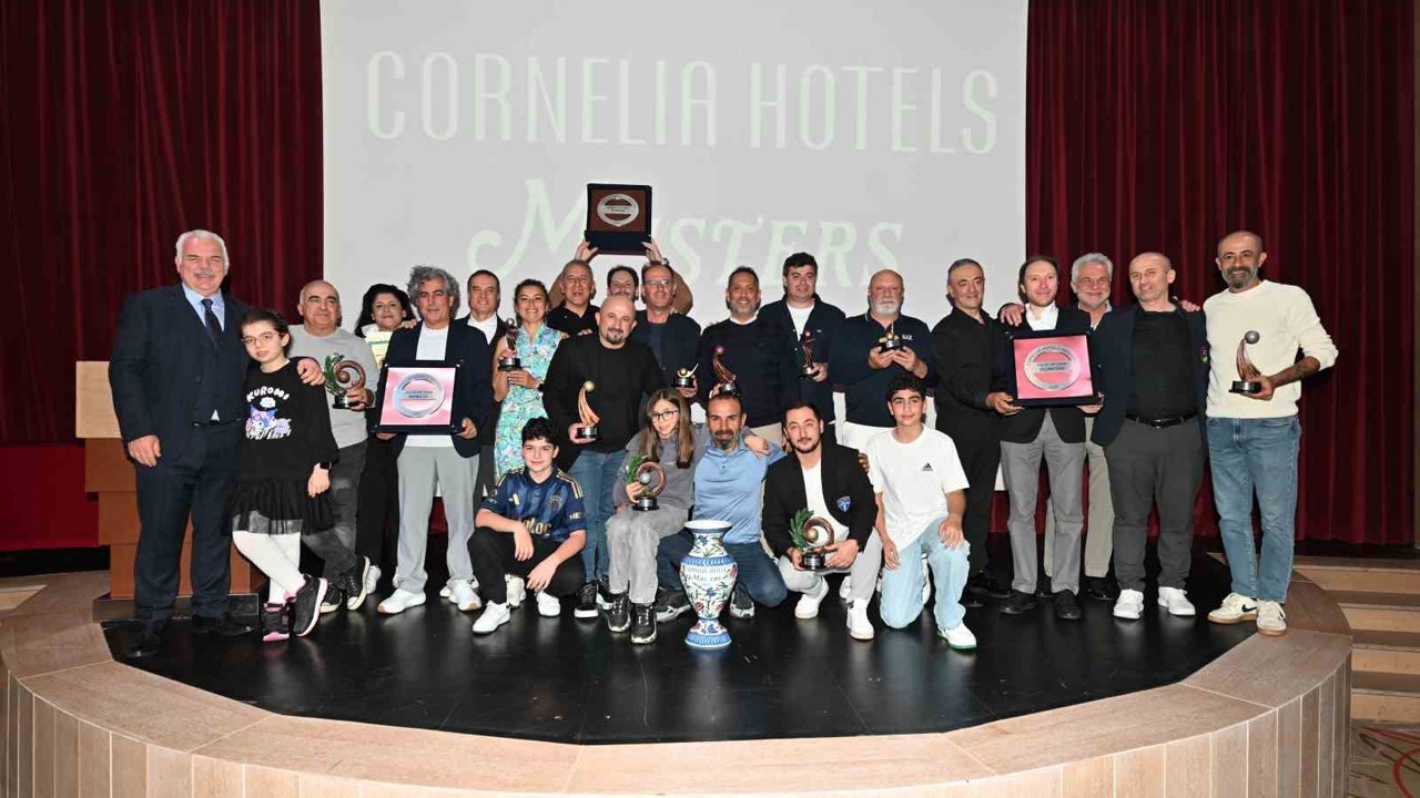 Cornelia Golf Masters ve Cornelia Open Golf Turnuvaları gerçekleşti
