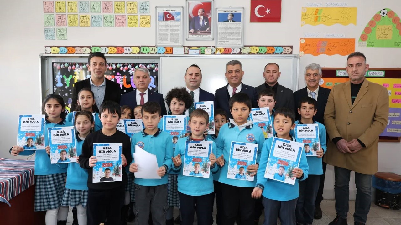 Erzurum’da karne heyecanı
