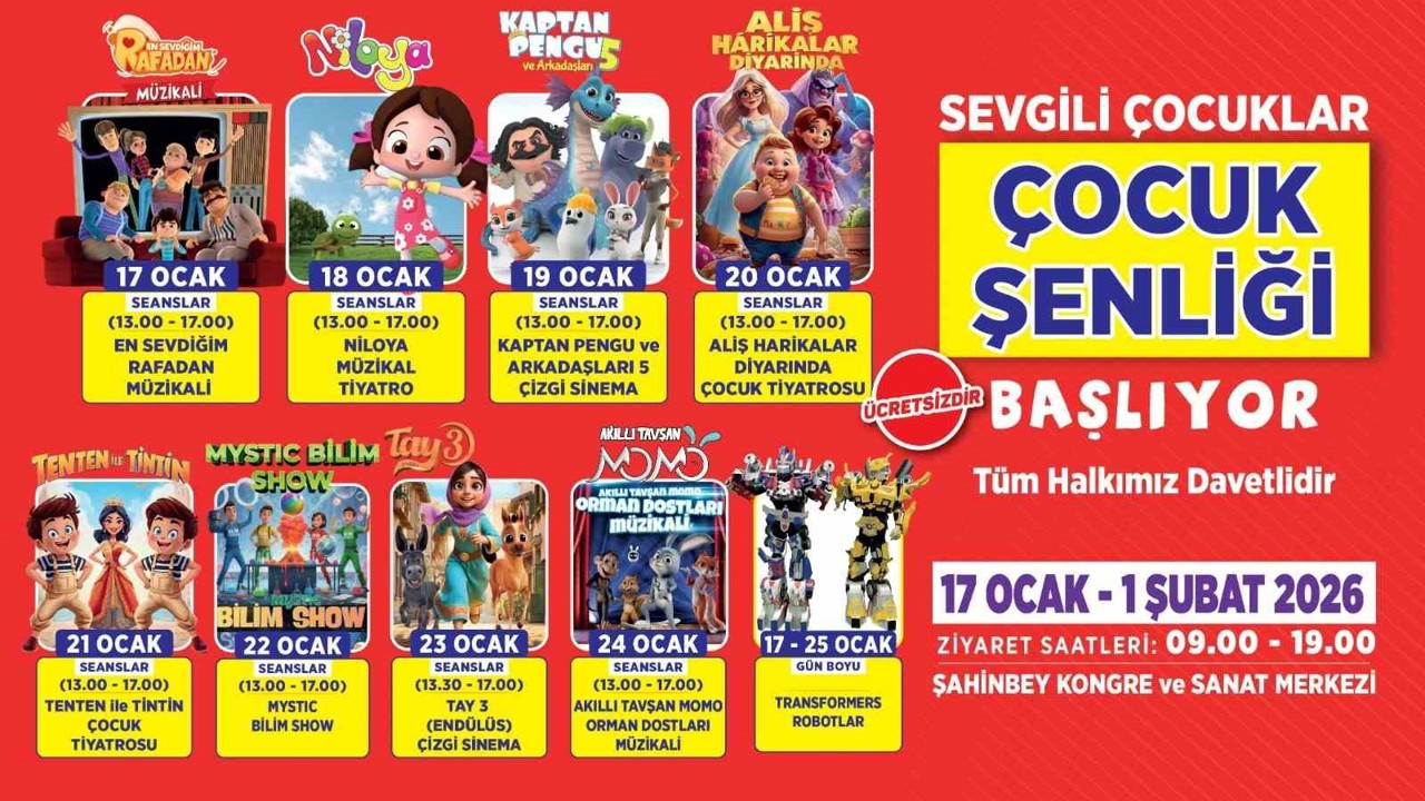 Başkan Tahmazoğlu’ndan çocuk şenliğine davet
