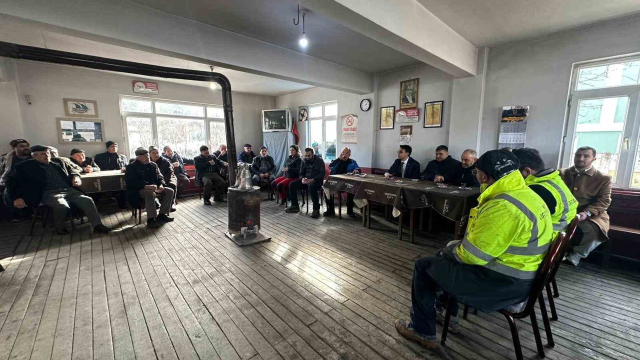 Kaymakam Kara, Sarıdayı Köyü’nde vatandaşla buluştu

