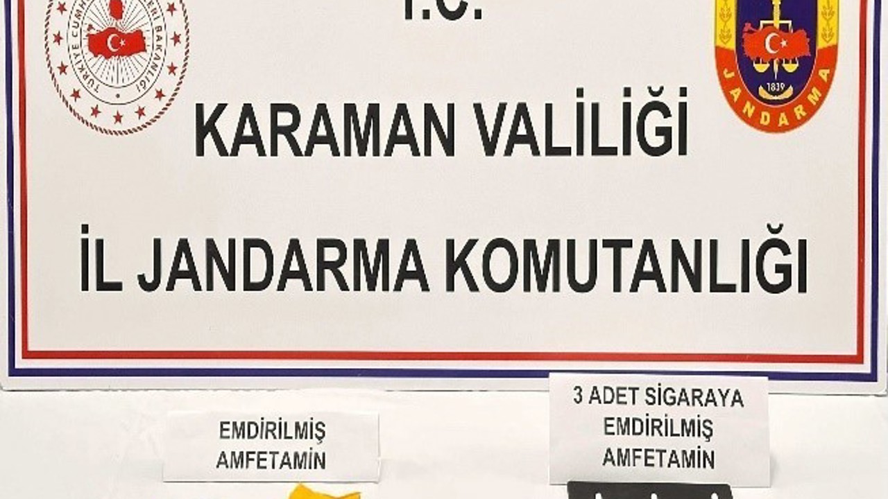 Karaman’da peçete ve sigaraya emdirilmiş uyuşturucu ele geçirildi: 12 tutuklama
